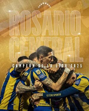 Rosario Central de Enzo Giménez y Agustín Sández, campeón de Liga en Argentina - Fútbol Internacional - ABC Color