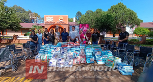 CARNAVAL INCLUSIVO DONA SILLAS PEDIÁTRICAS Y PAÑALES AL HOSPITAL PEDIÁTRICO