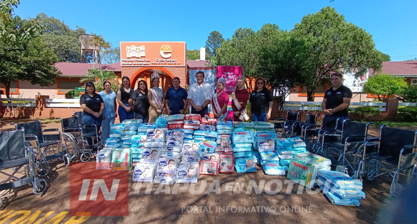 CARNAVAL INCLUSIVO DONA SILLAS PEDIÁTRICAS Y PAÑALES AL HOSPITAL PEDIÁTRICO