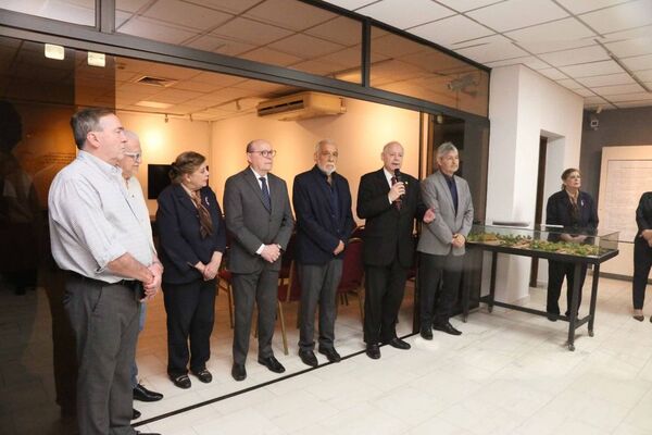 Presidente y ministro de la CSJ dieron apertura a exposición artística por el cincuentenario del “Operativo Cóndor”