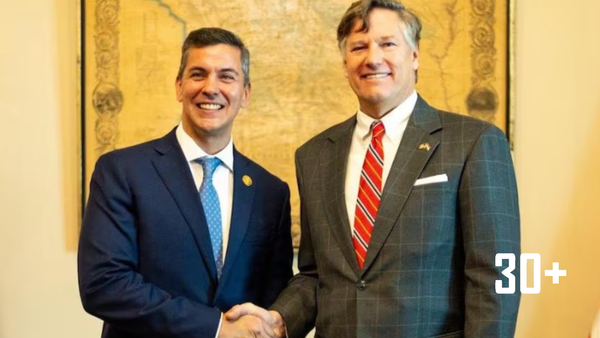 Relación entre Paraguay y Estados Unidos se encuentra fortalecida, asegura Landau - trece