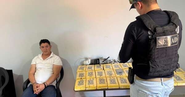 La Nación / Más de 35 kilos de cocaína incautan en vivienda de Presidente Franco