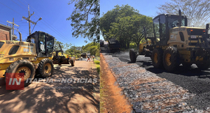 AVANZAN LAS OBRAS DE REGULARIZACIÓN ASFÁLTICA EN EL BARRIO SAN NICOLÁS