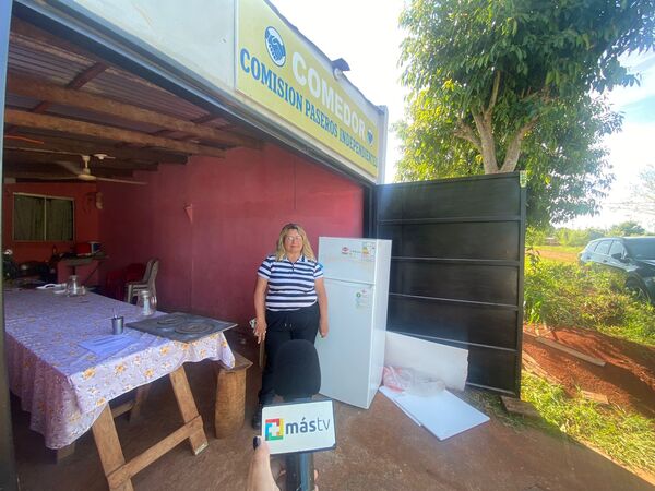 El comedor comunitario del barrio Santa Cruz recibe donación clave para reactivar su servicio