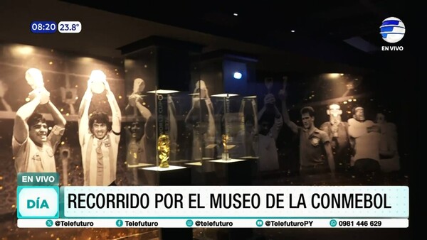 Recorrido por el Museo de la Conmebol