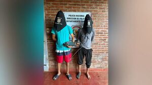 Dos jóvenes con antecedentes fueron detenidos en Cambyretá tras persecución policial