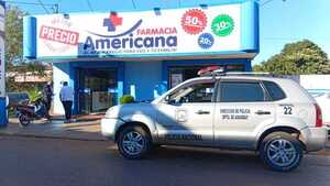 Asaltantes irrumpen en farmacia y se llevan G. 50 millones de una caja fuerte en PJC