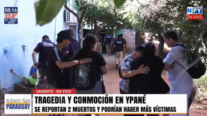 Tragedia en Ypané: Presunto feminicidio y posterior autoeliminación