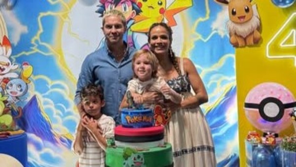 Popular / (VIDEO) ¡Cantante de "Kchiporros" festejó el cumple de su hijo pahague!