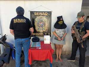 Popular / Ho'a doñita "dealer" de drogas en Caaguazú