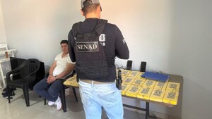 Senad allana centro logístico e incauta cocaína Lamborghini en Alto Paraná