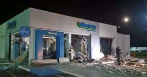 La Nación / A un año del megaasalto a un banco que con explosivos despertó al municipio de Naranjal