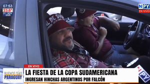 Final de la Sudamericana: Aumenta el movimiento de hinchas de Lanús en el paso fronterizo de Falcón