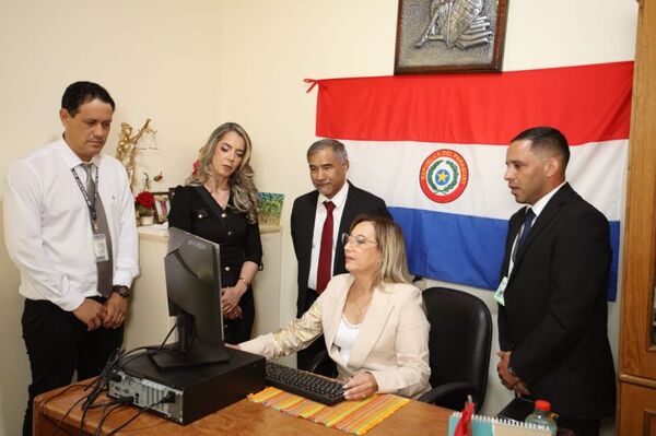 Implementaron Expediente Judicial Electrónico en Juzgado de Paz de Tembiaporá