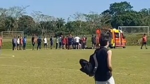 Médicos de Cerro salvan a adolescente que se desplomó durante prueba en Parque Azulgrana