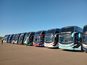 Sector privado hizo oficial la incorporación de 77 nuevos buses de mediana y larga distancia - Economía - ABC Color