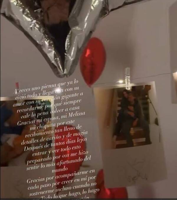 [VIDEO] Mirá cómo le recibió su doña a "la joya"