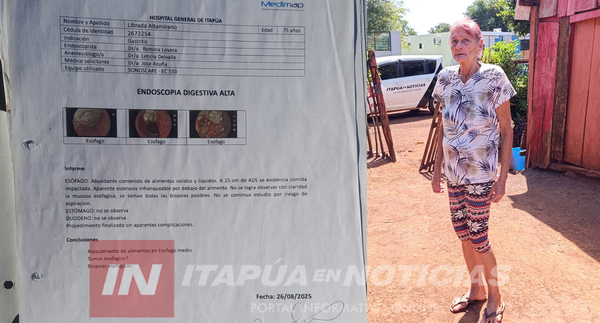 UNA MUJER SOLICITA AYUDA PARA CONTINUAR TRATAMIENTO CONTRA EL CÁNCER