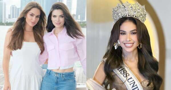 La Nación / Stephi Stegman y Nadia Ferreira alentaron por separado a Yani Gómez en MU