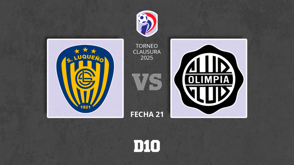 Sportivo Luqueño vs. Olimpia: Paso a paso