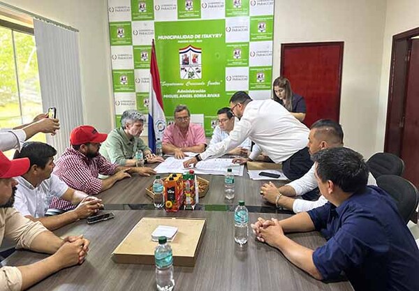 Gobernación de Alto Paraná impulsa obras y desarrollo en Itakyry | DIARIO PRIMERA PLANA