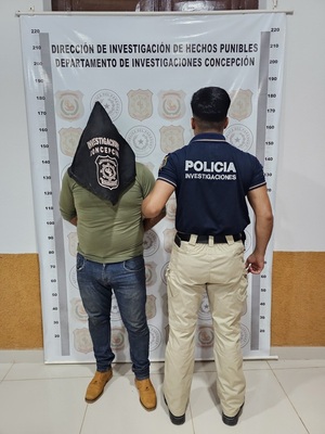 Detienen a hombre con múltiples órdenes de captura en operativo sobre la ruta PY05 - Concepción al Día