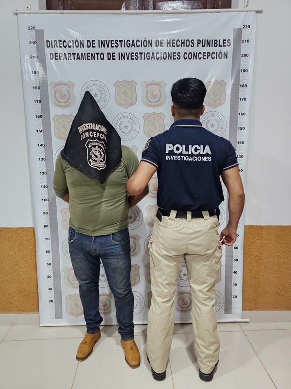 Detienen a hombre con múltiples órdenes de captura en operativo sobre la ruta PY05 - Concepción al Día