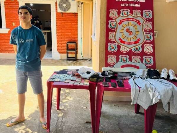 Detienen a joven que formaría parte de banda que asaltó a pareja de paseros - ABC en el Este - ABC Color