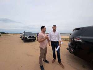 Tras reclamos ciudadanos, Alliana promete supervisión directa y garantiza recursos para la defensa costera de Pilar - Nacionales - ABC Color