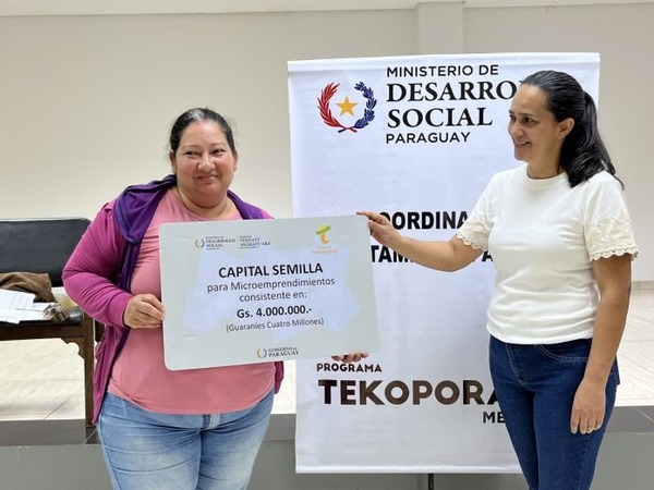 Gobierno impulsa 44 proyectos productivos en Amambay con capital semilla del Programa Tenonderã - ADN Digital