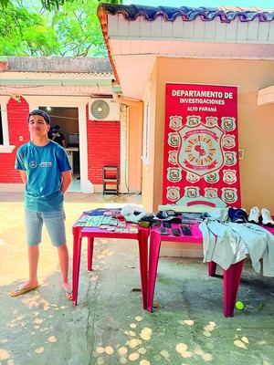 Arresto Incumplido: Joven roba y lo detienen en allanamiento