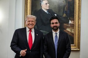 Trump expresa respaldo a Mamdani tras reunión: «hará un gran trabajo en NY»