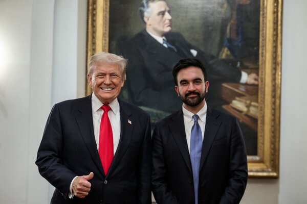 Trump expresa respaldo a Mamdani tras reunión: «hará un gran trabajo en NY»