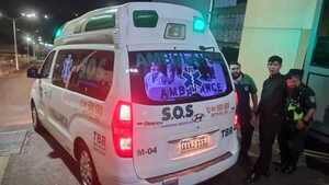 Ciudad del Este: Guardia de seguridad es atropellado en plena portería de un shopping