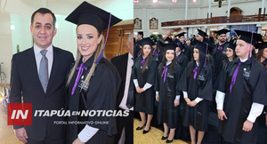 SOLEMNE ACTO DE GRADUACIÓN EN LA UNIVERSIDAD CATÓLICA CAMPUS ITAPÚA