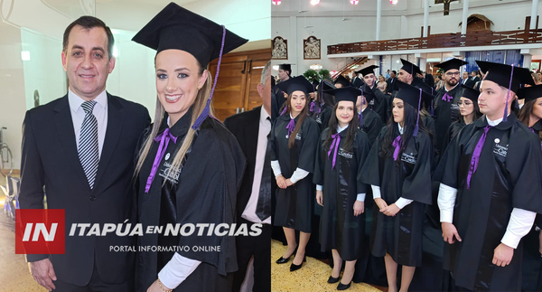 SOLEMNE ACTO DE GRADUACIÓN EN LA UNIVERSIDAD CATÓLICA CAMPUS ITAPÚA