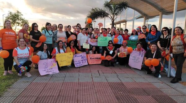 Encarnación alza la voz: marcha pacífica busca concienciar y frenar la violencia hacia las mujeres