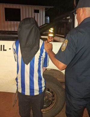 Capturan en Amambay a hombre buscado por feminicidio en comunidad indígena - Concepción al Día