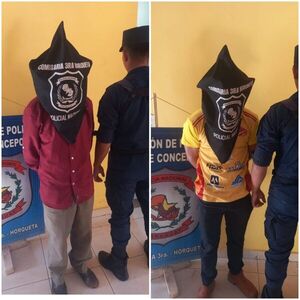 Padre e hijo fueron aprehendidos por un grave caso de violencia familiar en Horqueta - Concepción al Día