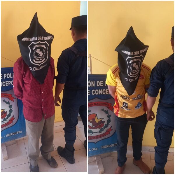 Padre e hijo fueron aprehendidos por un grave caso de violencia familiar en Horqueta - Concepción al Día