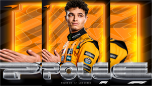 Norris sigue intratable y se apropia de la pole del GP de Las Vegas