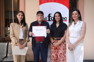 Antonio V. Pecci fue reconocido por su aporte al periodismo cultural paraguayo