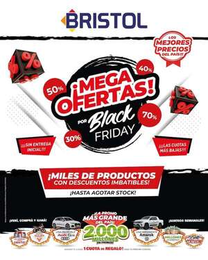 ¡Mega ofertas por el Black Friday en Bristol con hasta 70% de descuento! - Negocios - ABC Color