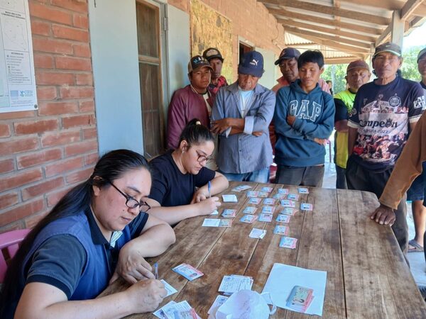 Comunidad aborigen Campo Largo recibe asistencia del Programa Nacional Casas de Justicia