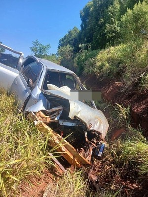 Joven y su hija de 2 años mueren en accidente de tránsito en Canindeyú - trece