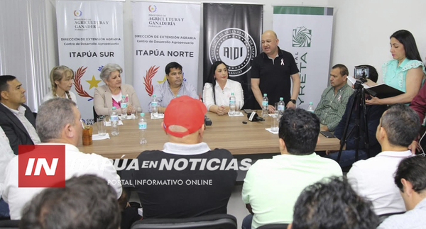 IMPULSAN EL DESARROLLO DEL PEQUEÑO PRODUCTOR AGROPECUARIO EN ITAPÚA