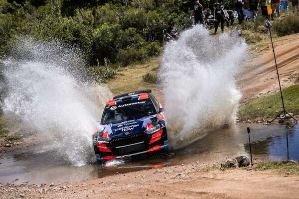 30° Rally del Atlántico-Etapa 1: Fau Zaldívar lidera en Uruguay - ABC Motor - ABC Color