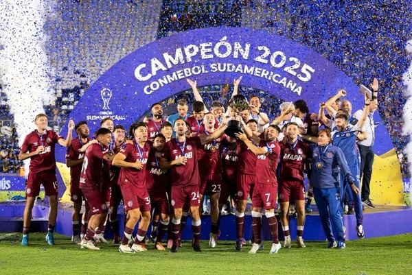 Lanús se consagra bicampeón de la Copa Sudamericana en Asunción - ADN Digital