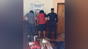 Dos hombres aprehendidos tras hurto en academia de danza en María Auxiliadora