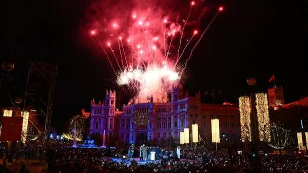 Navidad: Madrid encendió más de 13 millones de luces LED ante 150.000 espectadores  - Mundo - ABC Color